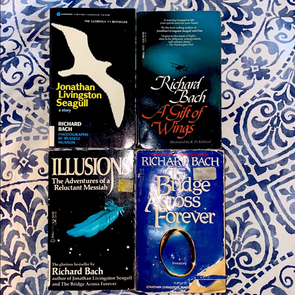 Vintage Richard Bach book serious